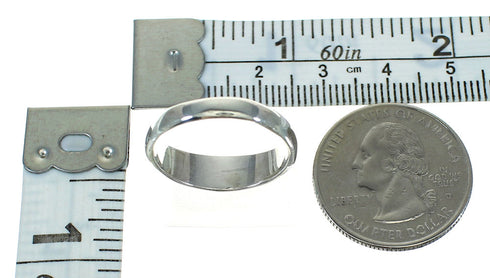 Turquoise Southwestern Sterling Silver Ring Size 5-3/4 YX79285